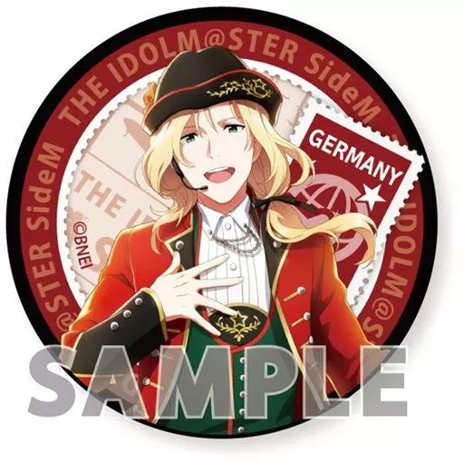 都築圭(衣装) 「アイドルマスター SideM トレーディング缶バッジ WORLD TRE＠SURE HAWAII ＆ GERMANY」