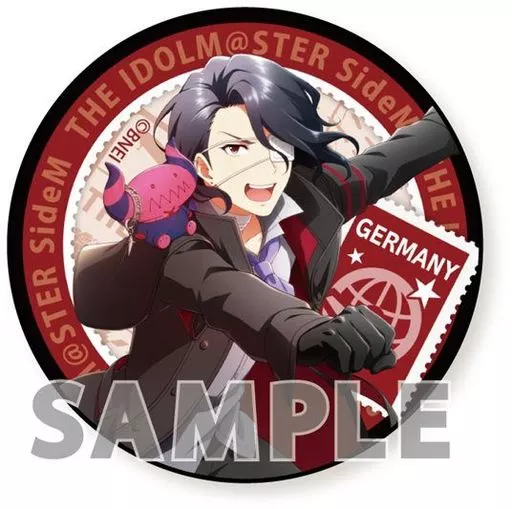 アスラン=BB II世(私服) 「アイドルマスター SideM トレーディング缶バッジ WORLD TRE＠SURE HAWAII ＆ GERMANY」