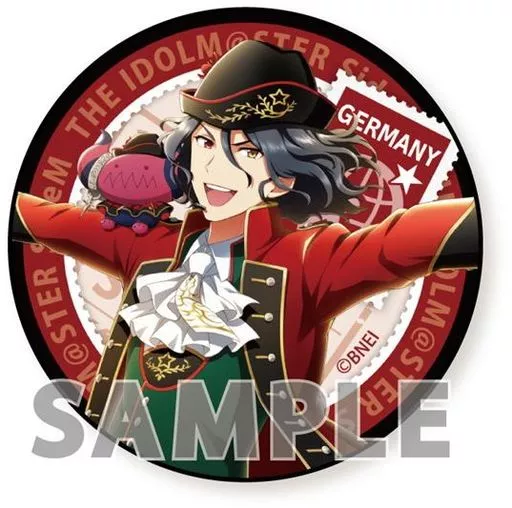 アスラン=BB II世(衣装) 「アイドルマスター SideM トレーディング缶バッジ WORLD TRE＠SURE HAWAII ＆ GERMANY」