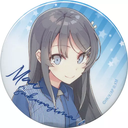 青ブタ ローソン 缶バッジ 桜島麻衣 駿河屋 -<中古>桜島麻衣(ローソン制服) 「青春ブタ野郎はゆめみる少女