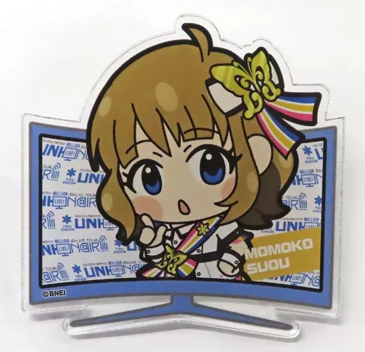 周防桃子(6th LIVE Ver.) 公式プロデュースバッジ 「THE IDOLM＠STER MILLION LIVE! 6thLIVE TOUR UNI-ON＠IR!!!!」