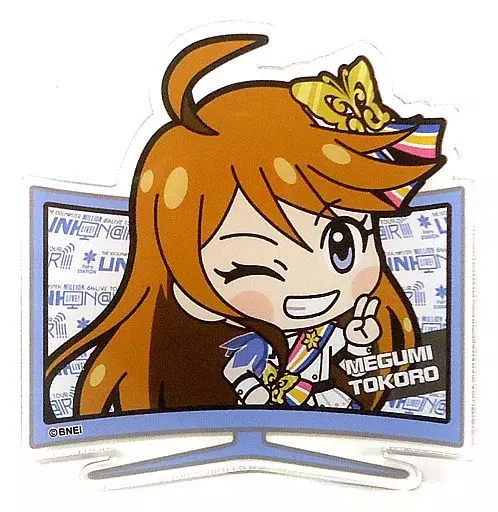 所恵美(6th LIVE Ver.) 公式プロデュースバッジ 「THE IDOLM＠STER MILLION LIVE! 6thLIVE TOUR UNI-ON＠IR!!!!」