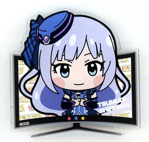 白石紬(6th LIVE Ver.) 公式プロデュースバッジ 「THE IDOLM＠STER MILLION LIVE! 6thLIVE TOUR UNI-ON＠IR!!!!」