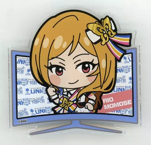 百瀬莉緒(6th LIVE Ver.) 公式プロデュースバッジ 「THE IDOLM＠STER MILLION LIVE! 6thLIVE TOUR UNI-ON＠IR!!!!」