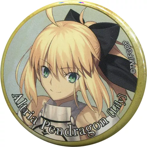 FGO フェス au 缶バッジ アルトリア・ペンドラゴン セイバー FGO アルトリア・キャスター 缶バッジ】FGO フェス au 缶バッジ