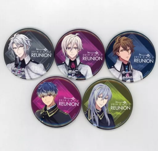 アイナナ 八乙女楽　ナナライ　REUNION 缶バッジ　TRIGGER アイドリッシュセブン グループ記念日2024 缶バッジセット TRIGGER