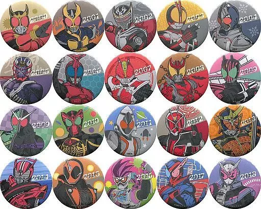 駿河屋 -<中古>全20種セット 缶バッジ 「平成仮面ライダーシリーズ