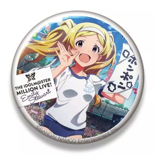 エミリー スチュアート 「アイドルマスター ミリオンライブ! トレーディング缶バッジ プリンセスver」