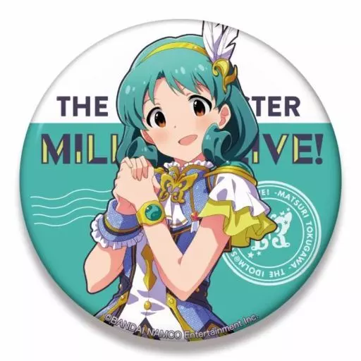 徳川まつり ルミエール・パピヨンver. ビッグ缶バッジ 「アイドルマスター ミリオンライブ!」