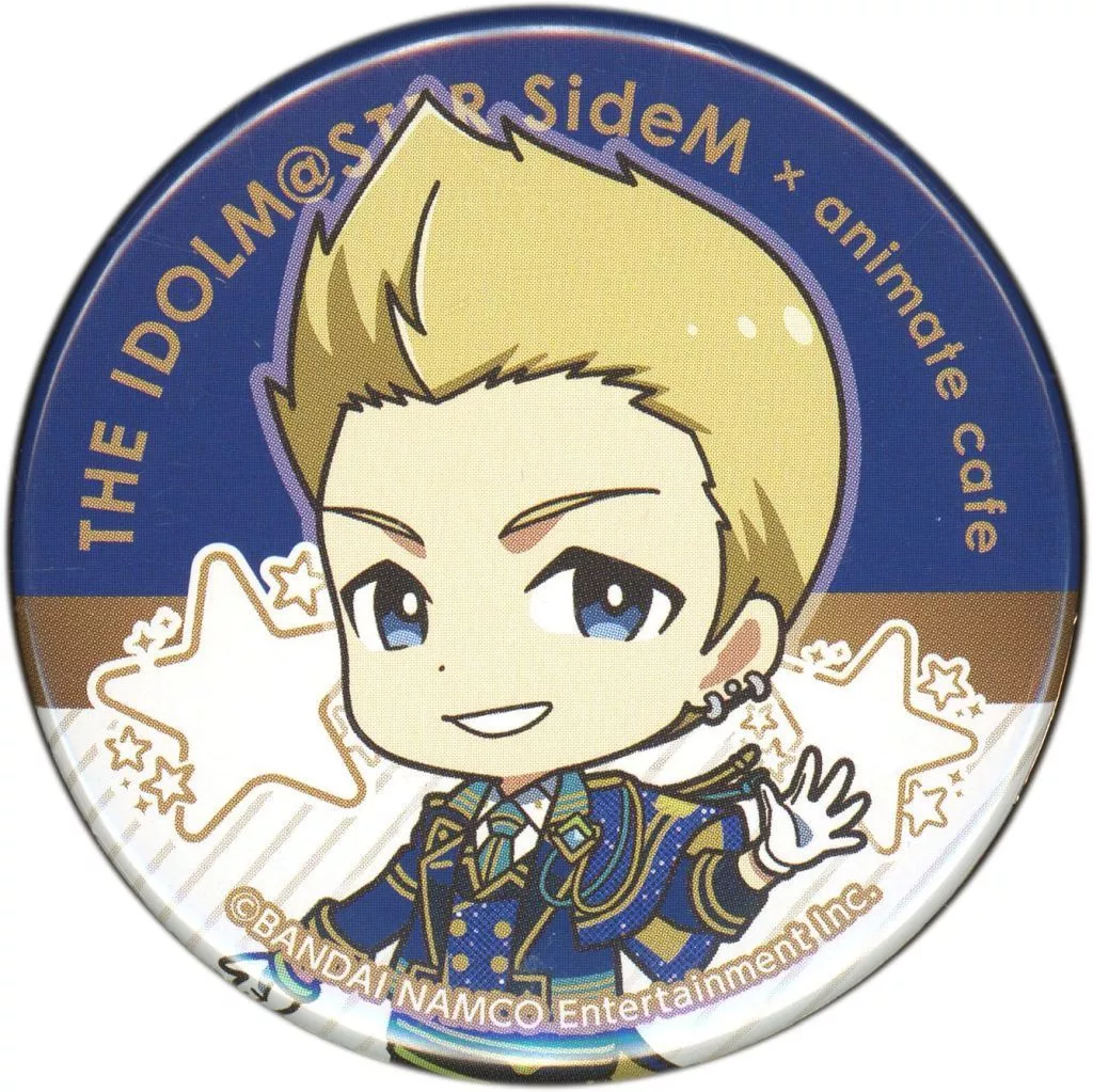 伊集院北斗 「アイドルマスター SideM×animatecafe トレーディング缶バッジ 5th Anniversary ver. Cグループ」