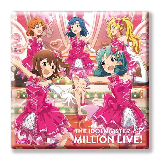 プリンセススターズ 「アイドルマスター ミリオンライブ! トレーディングCDジャケット缶バッジ」