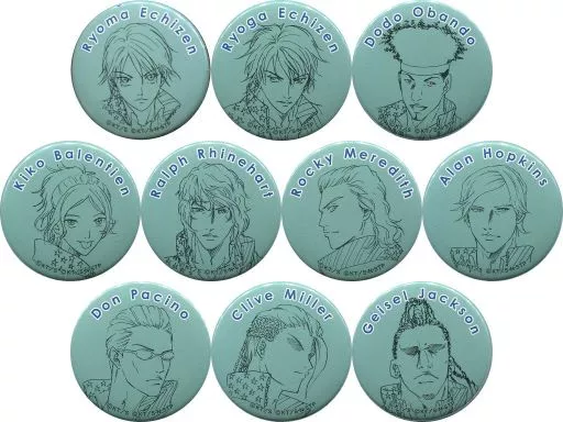 テニプリ 許斐先生描き下ろし缶バッジ200種セット 許斐剛先生「一人テニプリフェスタ」がアルバムに！200種類の缶バッジ