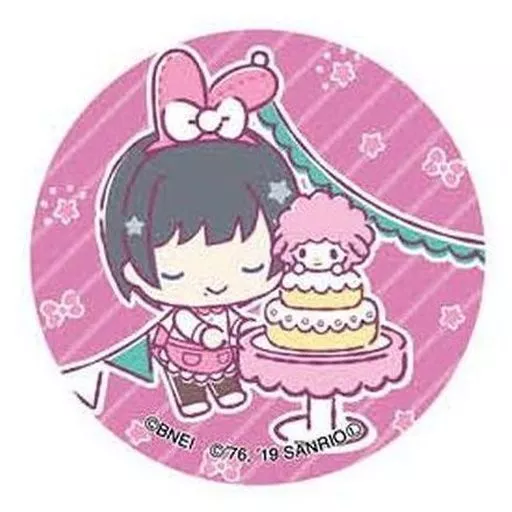 東雲荘一郎×マイメロディ 「アイドルマスター SideM×サンリオキャラクターズ キャラバッジコレクションB」