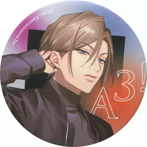 摂津万里 「A3!(エースリー) 缶バッジ 秋組&冬組」 アニメイトガールズフェスティバル2019グッズ