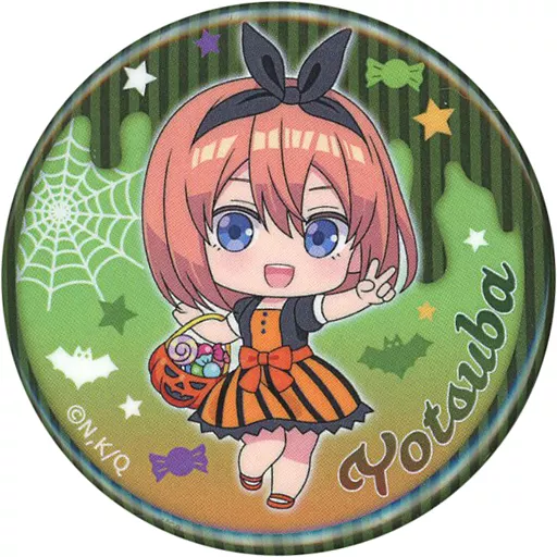 五等分の花嫁 中野四葉 缶バッジ ハロウィン 駿河屋 -<中古>中野四葉 「五等分の花嫁 ハロウィンイベント SD缶