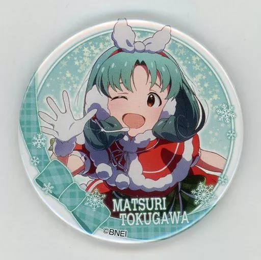 徳川まつり(ノーマル) 「アイドルマスター ミリオンライブ! トレーディング缶バッジ 第1弾 A」 アイドルマスター×東急ハンズ限定