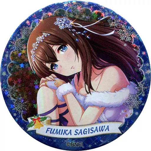 鷺沢文香(ホログラム) 「アイドルマスター シンデレラガールズ トレーディング缶バッジ 第1弾 A」 アイドルマスター×東急ハンズ限定