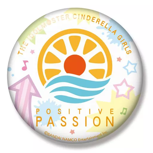 POSITIVE PASSION 「アイドルマスター シンデレラガールズ ユニットロゴ トレーディング缶バッジ」