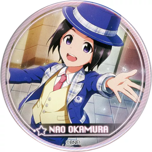 岡村直央(ノーマル) 「アイドルマスター SideM トレーディング缶バッジ 第2弾 B」 アイドルマスター×東急ハンズ限定