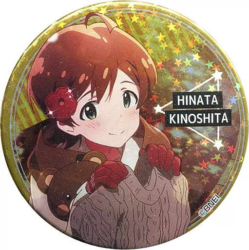 木下ひなた(ホログラム) 「アイドルマスター ミリオンライブ! トレーディング缶バッジ 第3弾 A」 アイドルマスター×東急ハンズ限定
