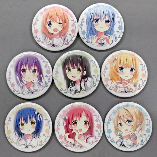 ご注文はうさぎですか？ c97 缶バッジ ハートポーズ 千夜 4個セット