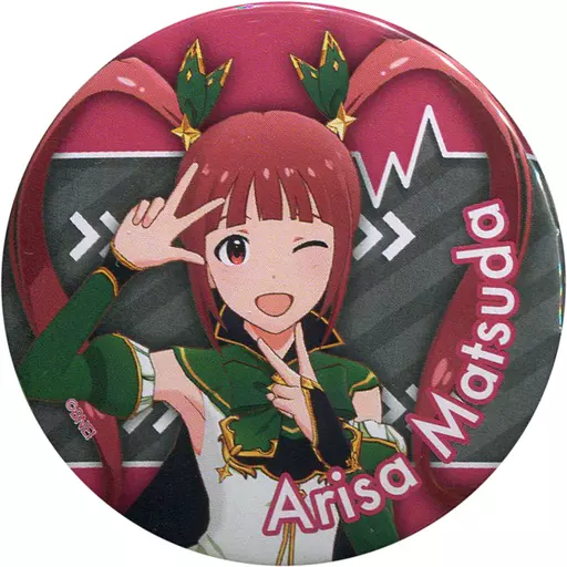 松田亜利沙 「THE IDOLM＠STER MILLION LIVE! 6thLIVE TOUR 開催記念展示会 Memories of UNI-ON＠IR!!!! トレーディング缶バッジ プリンセススターズ」