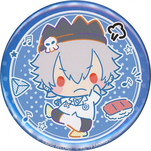 s*❌様 ヒプノシスマイク 碧棺左馬刻×バッドばつ丸 缶バッジ 新品未使用 非売品 碧棺左馬刻 バッドばつ丸 購入特典イラストカード
