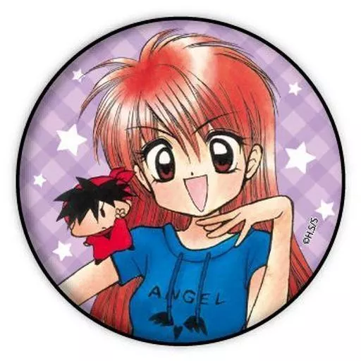 超激レア　ミルモでポン！ 原画　日高安純 缶バッジ 駿河屋 -<中古>ヤシチ＆日高安純 「ミルモでポン! 缶バッジ 01