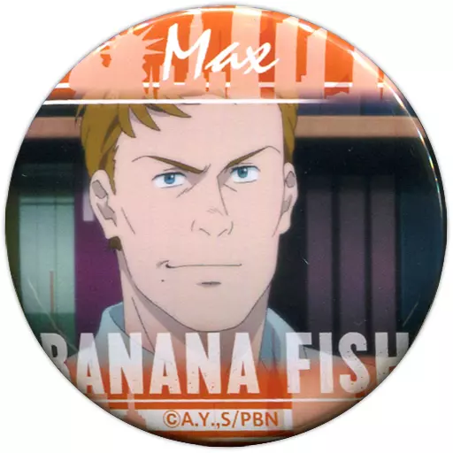 バッジ・ピンズ　マックス・ロボ 「BANANA FISH トレーディング缶バッジコレクション」 コトブキヤショップ限定