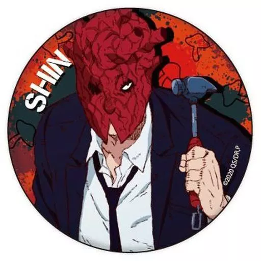ドロヘドロ 心 缶バッジ アニメ 心先輩 アニメ版 心 65mm缶バッジ [ドロヘドロ] | 公式キャラクターグッズ販売