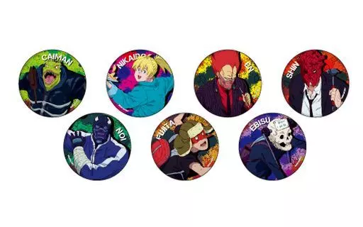 駿河屋 -<中古>全7種セット 「ドロヘドロ 缶バッジ 01」（バッジ・ピンズ）