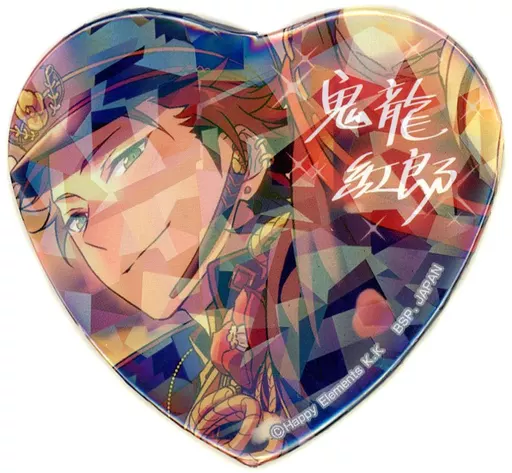 あんスタ 鬼龍紅郎 南雲鉄虎 とるパカ 缶バッジ 駿河屋 -<中古>鬼龍紅郎 「とるパカ! あんさんぶるスターズ! ～ハート