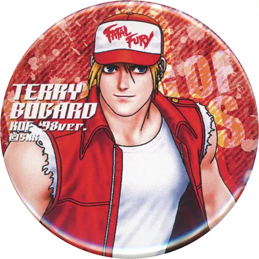 THE KING OF FIGHTERS KOF 缶バッジ テリー 駿河屋 -<中古>テリー・ボガード('98) 「ザ・キング・オブ