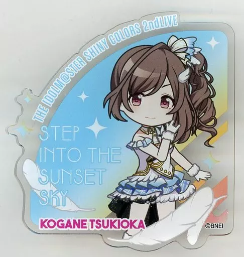 月岡恋鐘(2ndLIVE ver.) 公式プロデュースバッジ 「THE IDOLM＠STER SHINY COLORS 2ndLIVE STEP INTO THE SUNSET SKY」