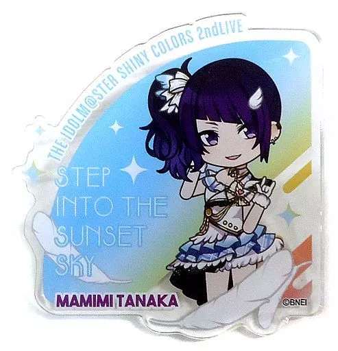 田中摩美々(2ndLIVE ver.) 公式プロデュースバッジ 「THE IDOLM＠STER SHINY COLORS 2ndLIVE STEP INTO THE SUNSET SKY」