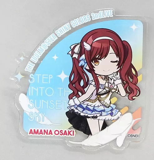 大崎甘奈(2ndLIVE ver.) 公式プロデュースバッジ 「THE IDOLM＠STER SHINY COLORS 2ndLIVE STEP INTO THE SUNSET SKY」