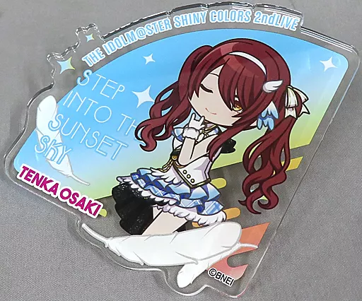 大崎甜花(2ndLIVE ver.) 公式プロデュースバッジ 「THE IDOLM＠STER SHINY COLORS 2ndLIVE STEP INTO THE SUNSET SKY」