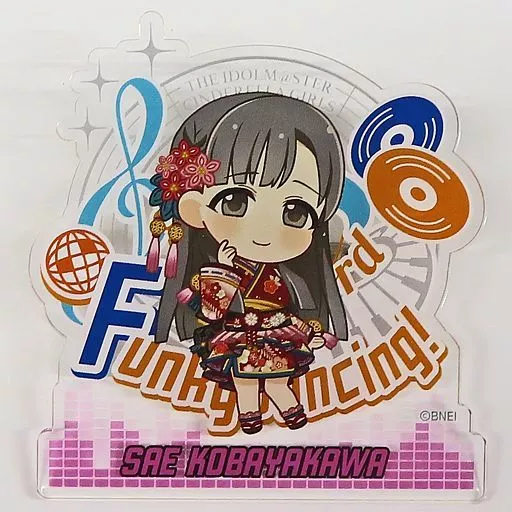 小早川紗枝(7thLIVE TOUR Funky Dancing! Ver.) 公式プロデュースバッジ 「アイドルマスター シンデレラガールズ」