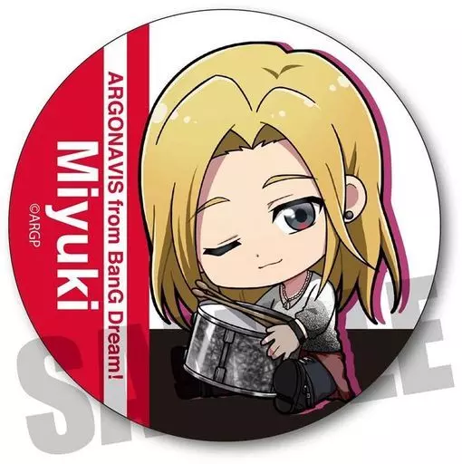 バッジ・ピンズ　界川深幸 ぎゅぎゅっと缶バッジ 「アルゴナビス from BanG Dream!」