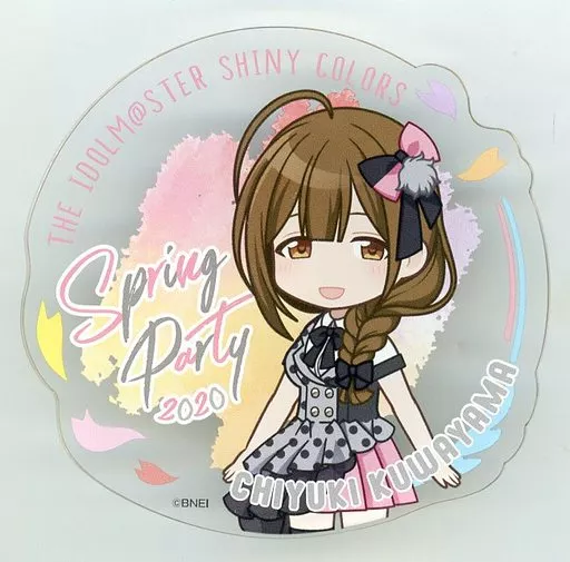 桑山千雪(SPRING PARTY 2020 ver.) 公式プロデュースバッジ 「アイドルマスター シャイニーカラーズ」