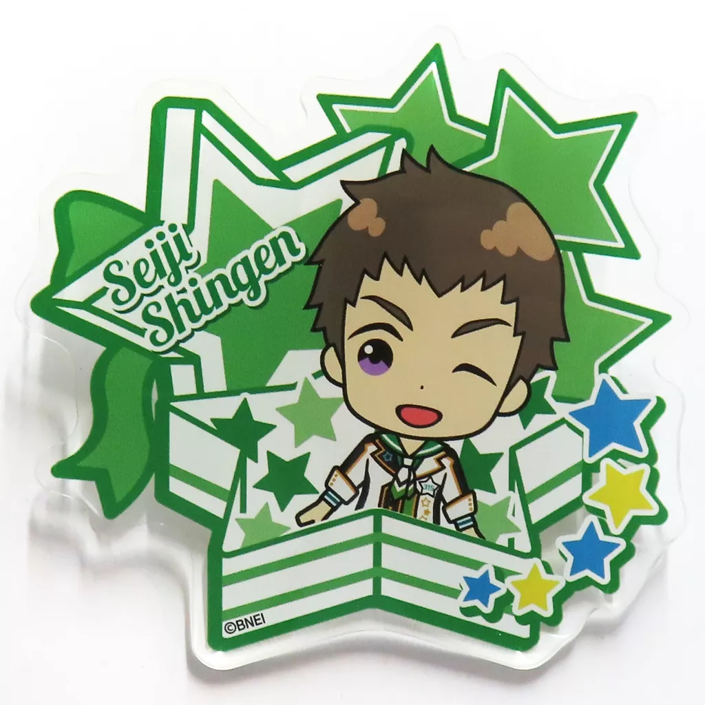 信玄誠司 公式プロデュースバッジ 「THE IDOLM＠STER SideM PRODUCER MEETING PRESENT FOR 315＠MBITIOUS!!!!!」