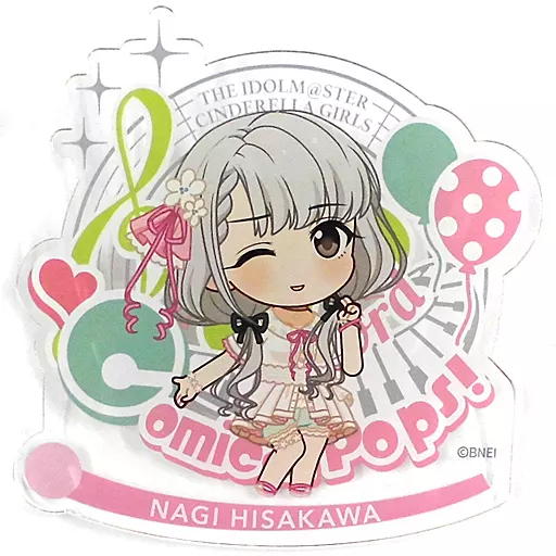 久川凪(7thLIVE TOUR Comical Pops! Ver.) 公式プロデュースバッジ 「アイドルマスター シンデレラガールズ」