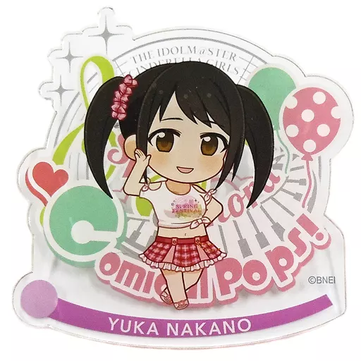 中野有香(7thLIVE TOUR Comical Pops! Ver.) 公式プロデュースバッジ 「アイドルマスター シンデレラガールズ」