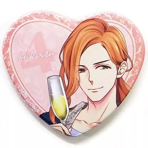 BROTHERSCONFLICT 朝日奈光 ハート缶バッジ アニメイト特典 グッズ-バッチ】プロジェクトセカイ カラフルステージ！ feat. 初音