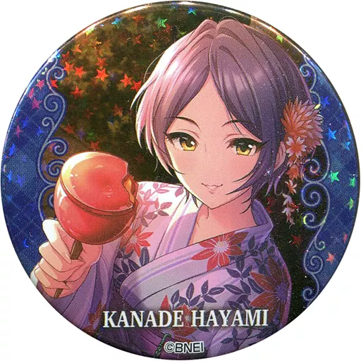速水奏　ホロ缶バッジ アイドルマスター シンデレラガールズ 公式ホログラム缶バッジ