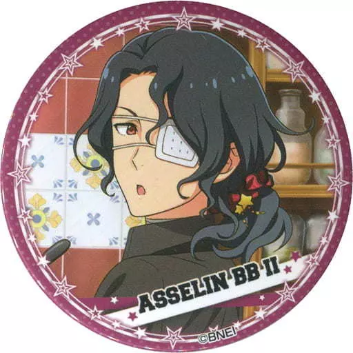 アスラン=BBII世(ノーマル) 「アイドルマスター SideM トレーディング缶バッジ 第2弾 A」 アイドルマスター×東急ハンズ SUMMER LAB 2020グッズ