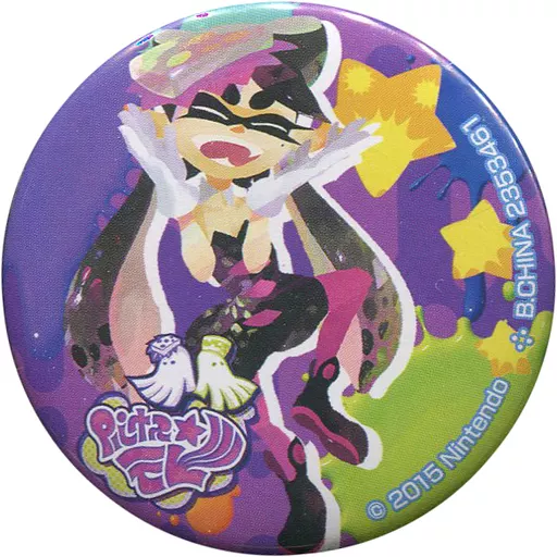 Splatoon イカしたブロマイド缶バッジ シオカラーズ スプラトゥーン イカしたブロマイド缶バッジfeat.シオカラーズ