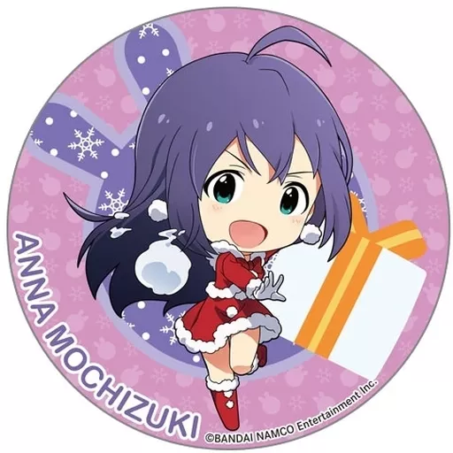 望月杏奈 テーマ缶バッジ クリスマス 「アイドルマスター ミリオンライブ!」