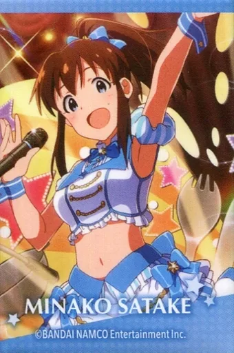 佐竹美奈子 「アイドルマスター ミリオンライブ! スクエアバッジ」 ローソン・Loppi・HMV限定