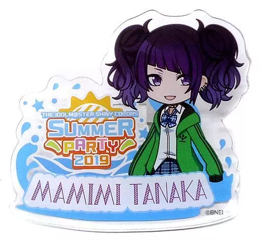 田中摩美々 公式プロデュースバッジ(SUMMER PARTY 2019Ver.) 「THE IDOLM＠STER SHINY COLORS SUMMER PARTY 2019」